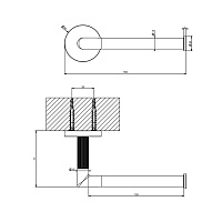 Gessi Ingranaggio Держатель для туалетной бумаги, цвет: chrome 63855#031