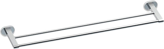 Ravak Chrome CR 320.00 Полотенцедержатель двойной 65,5 см, подвесной, цвет: хром X07P193