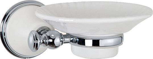 TW Harmony 106 Мыльница с керамической чашей, подвесная, цвет: хром TWHA106bi/cr