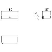 Dornbracht Lulu Полотенцедержатель-кольцо, подвесной, цвет: платина матовая 83200710-06