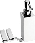 Webert Wolo Дозатор для жидкого мыла подвесной, керамическая колба, цвет: хром WO500201015