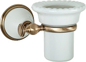 TW Harmony 109 Стакан для зубных щеток подвесной, керамический, цвет: бронза TWHA109bi/br