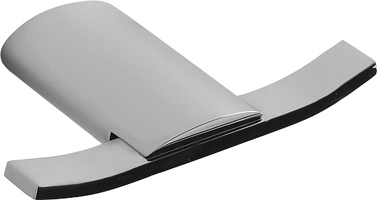 Webert Aria Крючок двойной 7,5х10хh15 см, цвет: хром AI500401015