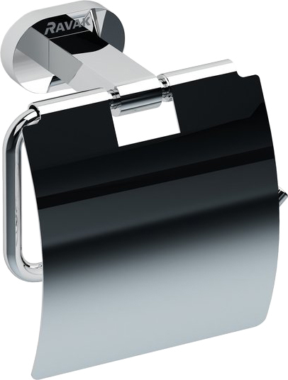 Ravak Chrome CR 400.00 Держатель для туалетной бумаги закрытый, подвесной, цвет: хром X07P191