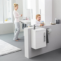 Ravak Chrome CR 400.00 Держатель для туалетной бумаги закрытый, подвесной, цвет: хром X07P191