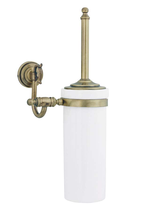 Boheme Medici Ершик для унитаза подвесной с керамической колбой, цвет: bronze 10614