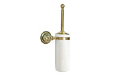 Boheme Hermitage Ершик для унитаза подвесной с керамической колбой, цвет: bronze 10333