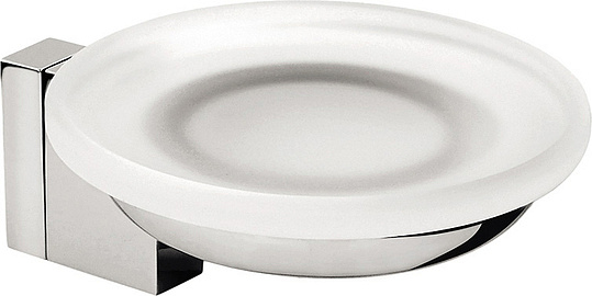 Am.Pm Admire Мыльница со стеклянной чашей, подвесная, цвет: хром глянцевый A1034200