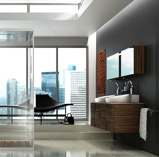 Am.Pm Admire Мыльница со стеклянной чашей, подвесная, цвет: хром глянцевый A1034200