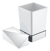 Boheme New Venturo Стакан для зубных щеток подвесной, керамический, цвет: chrome 10314-CR