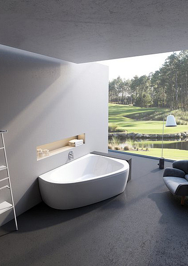 Ravak LoveStory II Угловая ванна акриловая правая 196x139 см, цвет: белый C761000000