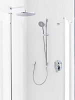 Ravak 702.00 Кронштейн для верхнего душа настенный 33,4 см, цвет: хром X07P112