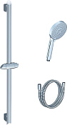 Ravak 902.00 Душевой гарнитур: душевая лейка 3 вида струи, штанга, держ. для душа, шланг, цвет: хром X07P177