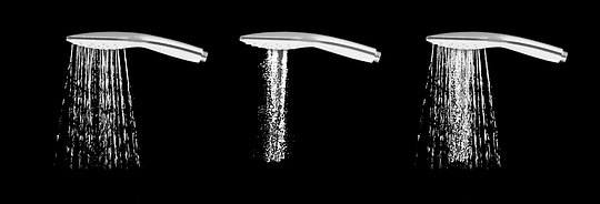 Ravak Душевой гарнитур: душевая лейка 3 вида струи, держ. для душа, шланг 150 см, цвет: хром/белый X07S010