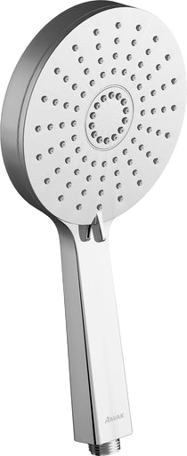 Ravak Ручной душ с пластиковой ручкой, 3 вида струи, цвет: хром X07P344
