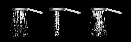 Ravak Ручной душ с пластиковой ручкой, 3 вида струи, цвет: хром X07P344