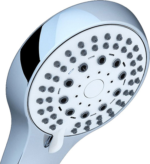 Ravak 952.00 Ручной душ с пластиковой ручкой, 5 видов струи, цвет: хром X07P008