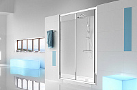 Roca Victoria-T Душевая стойка: термостат, ручной и верхний душ, шланг, цвет: хром глянцевый 5A9718C00