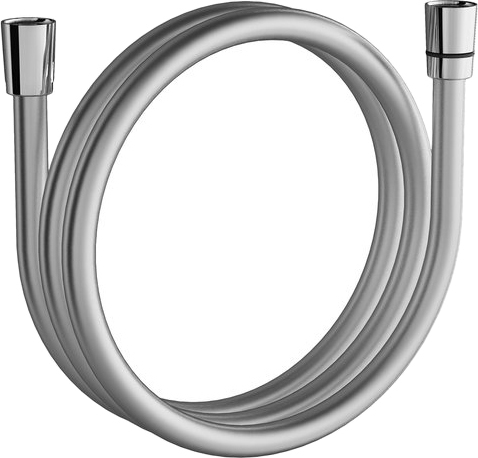 Ravak SatinFlex 913.00 Душевой шланг 150см с пласт. оплеткой и защитой от перекручивания, цвет: хром X07P176