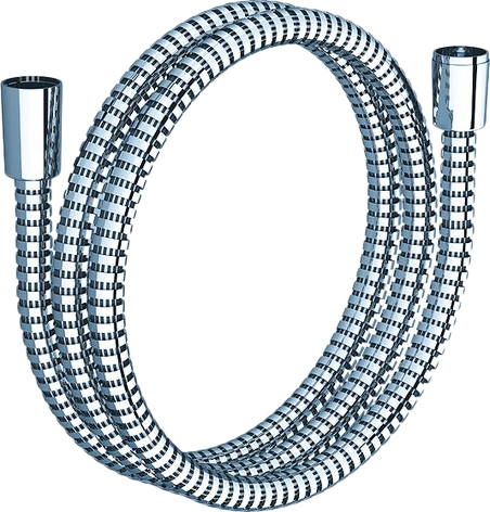 Ravak 912.50 Душевой шланг 150 см с пластиковой оплеткой и защитой от перекручивания, цвет: хром X07P065