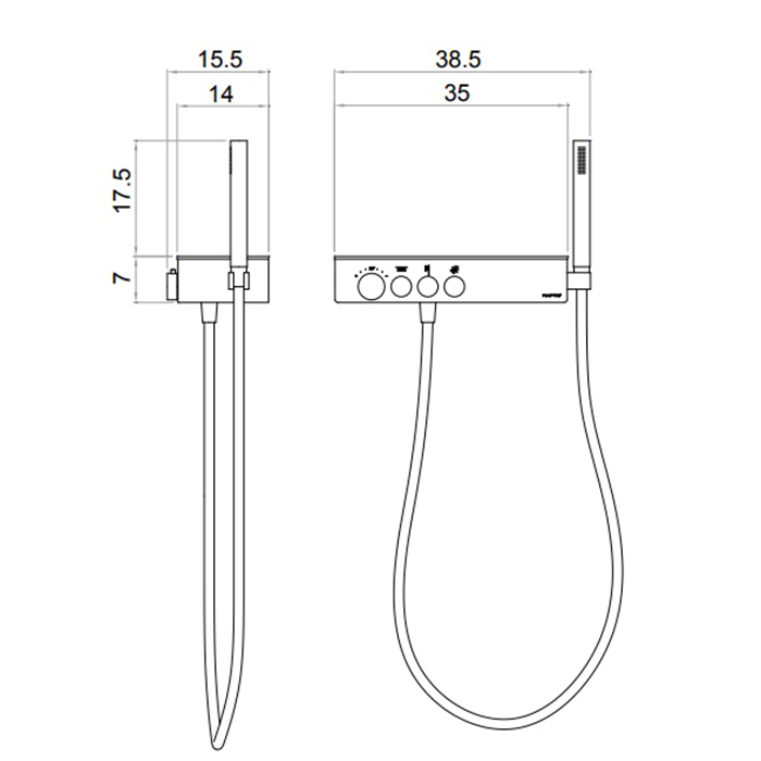 Hafro Mode Ванна 190x80 см, без панелей SX Whirlpool Airpool 2MDA4S6