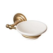 Sbordoni Calla Мыльница с керамической чашей, подвесная, цвет: бронза KA100MBR