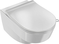 Jacob Delafon Odeon Rive Gauche  Крышка-сиденье с микролифтом, цвет: белый E24889-00 E24889-00