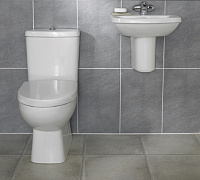 Крышка-сиденье Jacob Delafon Panache  с микролифтом, петли хром E70008-00