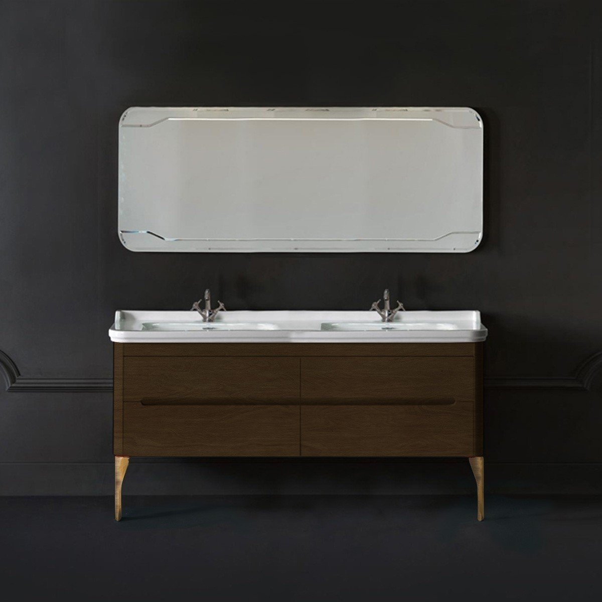 Kerasan Waldorf Алюминивые ножки для мебели, цвет: Bronzo 919493br