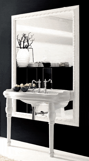 Kerasan Retro Керамические ножки для раковины, цвет: Bianco 108301