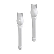 Kerasan Retro Керамические ножки для раковины, цвет: Bianco 108301