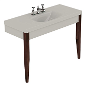 Kerasan Bentley Деревянные ножки 2 шт для раковины, цвет: Frassino scuro 916947 Frassino scuro