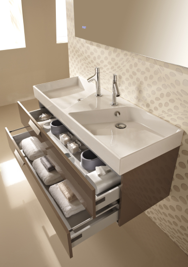 Раковина Jacob Delafon Rythmik EXM112-Z 120 см двойная EXM112-Z-00