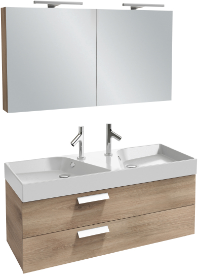 Раковина Jacob Delafon Rythmik EXM112-Z 120 см двойная EXM112-Z-00