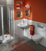 Крышка-сиденье Jacob Delafon Odeon Up  петли хром E70009-00