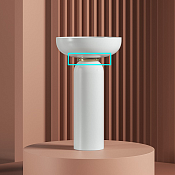 ArtCeram Jolie Кольцо для раковины, цвет: gold ACA073 53