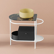 ArtCeram Flair 3.0 Ящик выдвижной и боковая секция 57,4x34,8x25h см, цвет: matt black ACM037 17