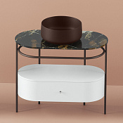 ArtCeram Flair 4.0 Ящик выдвижной 89x42x21,5h см, цвет: matt white ACM038 05