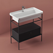 ArtCeram Fuori Scala Ящик выдвижной 71,5x35,5x22h см, цвет: matt black ACM040 17