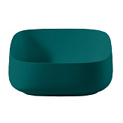 ArtCeram Cognac Раковина чаша 46x41x15,5h см, без перелива, покрытие Saniglaze, цвет: green foresta COL007 43 00