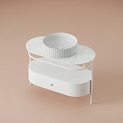 ArtCeram Flair 4.0 Столешница мраморная 95x48 см, цвет: carrara TFA010 47