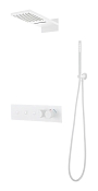 Boheme Fusion Душевой комплект встраиваемый - термостат, верхний душ, 3 потреб., цвет: matt white 131-MW