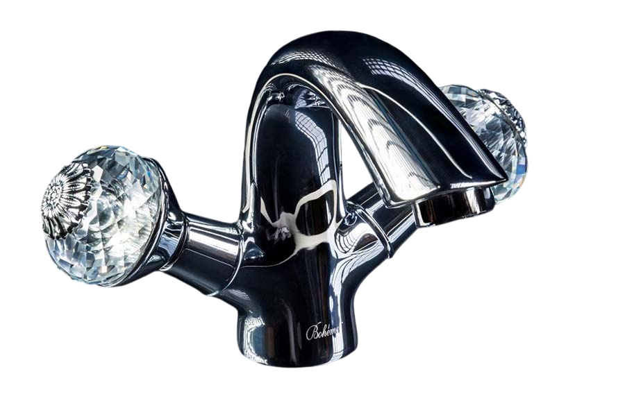 Boheme Flora Смеситель для раковины без донного клапана, длина излива 11,6 см, цвет: chrome 271-FL