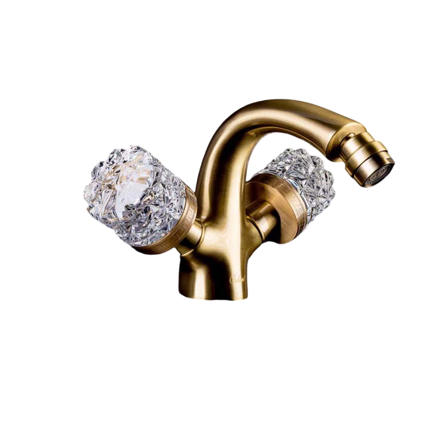 Boheme Crystal Смеситель для биде, без донного клапана, цвет: bronze 316-CRST