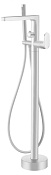 Boheme Spectre Смеситель напольный с душевым набором - ручной душ, шланг, цвет: matt white 459-MW