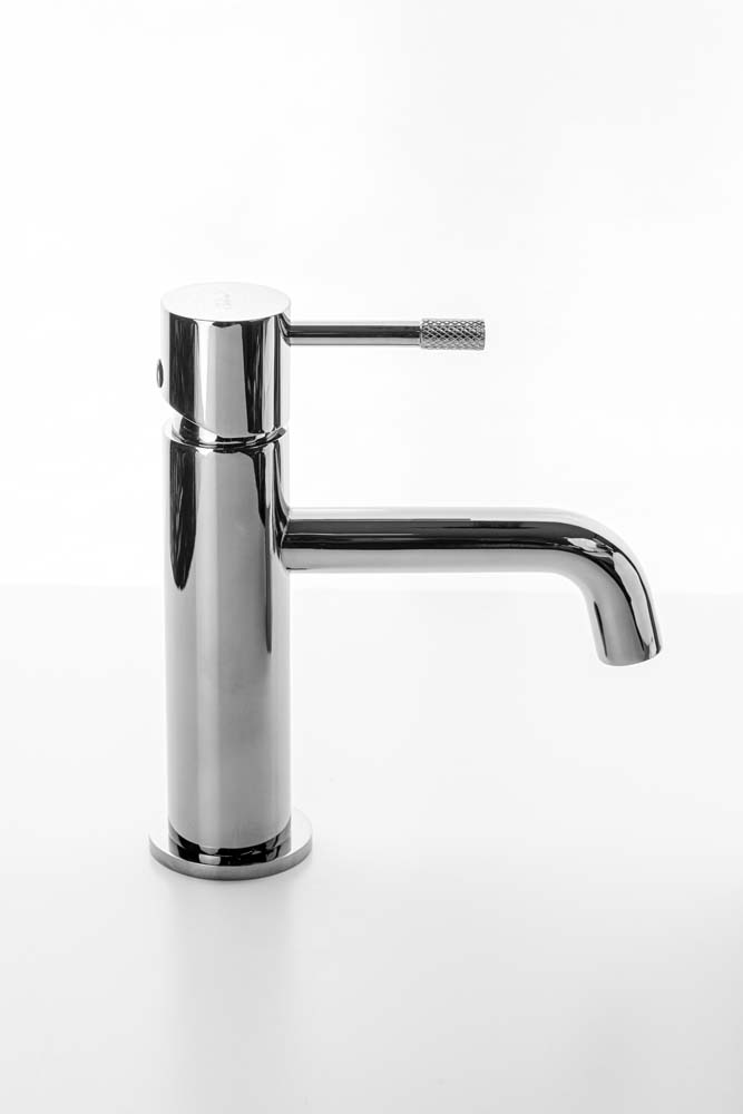 Boheme Uno Смеситель для раковины без донного клапана, длина излива 12 см, цвет: chrome 461-CR