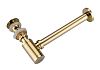 Boheme Сифон для раковины латунный, цвет: gold 608-2