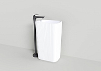 NT Bagno Eccolo Раковина напольная 50х35хh85 см, цвет: белый матовый NT702