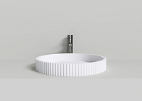 NT Bagno Fanello Раковина чаша 40х40хh6 см, цвет: белый матовый NT705