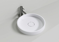 NT Bagno Fanello Раковина чаша 40х40хh6 см, цвет: белый матовый NT705